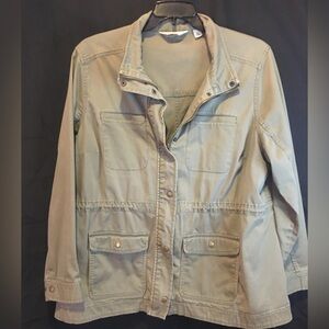 Olive LLBean Utility Jacket